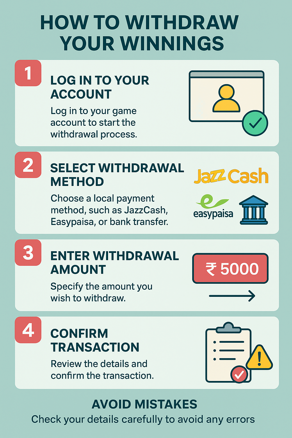 Withdraw Winning Money From Spin Win PK Game